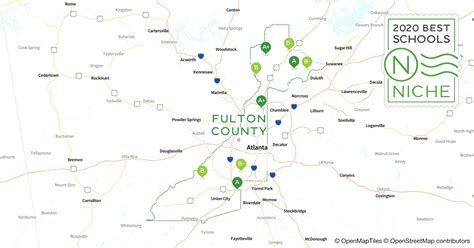 Fulton County Ga Zip Code Map Map
