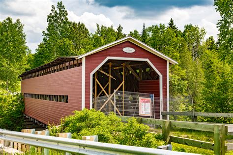 Covered Bridge Photography Quebec Covered Bridges By County