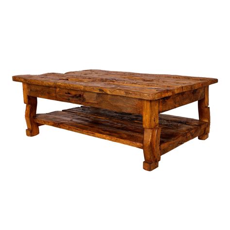 Rustic Tables Old West Pine Coffee Table Lone Star Western Decor