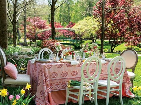 A Springtime Tablescape From Southern Lady Magazine The
