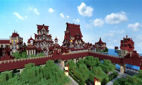 Ancient Chinese City In Minecraft Minecraft