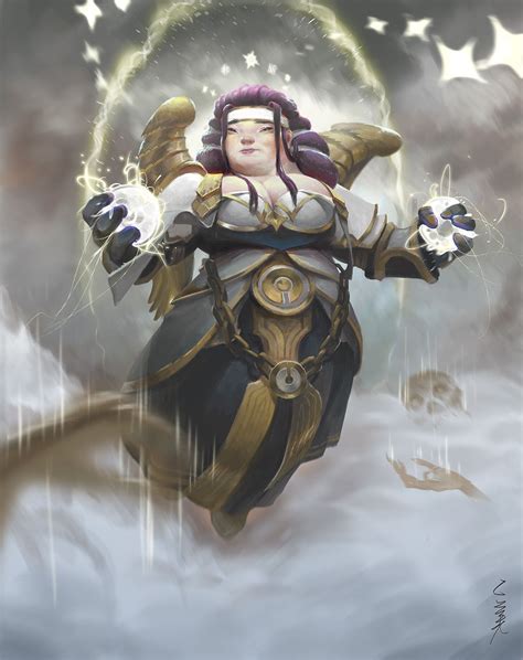 Wow T Priest Xi Zhang Female Dwarf Fantasy Dwarf Character Art