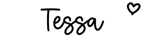 Tessa Name Meaning Origin Variations And More