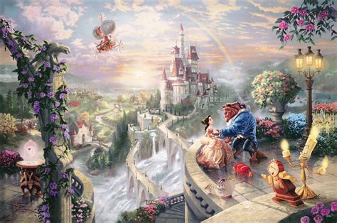 Disney Dreams Thomas Kinkade Brings Classic Disney Moments To Life