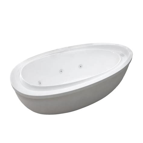 Sold by worlds best deals. Shop Endurance Endurance White Acrylic Oval Whirlpool Tub ...