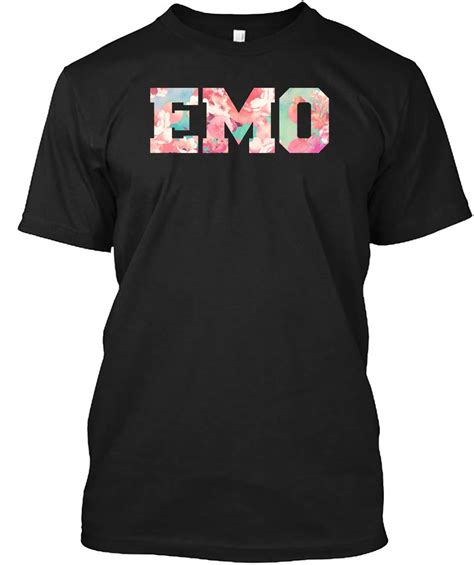 Emo T Shirt Unisex Short Sleeve Graphic Fashion T Shirt Zelite