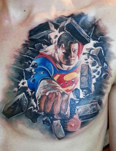 Superhero Tattoo By Miroslav Pridal Tattoomagz › Tattoo Designs