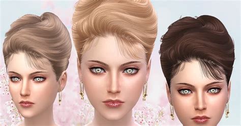 Sims 4 Ccs The Best Hair By Newsea