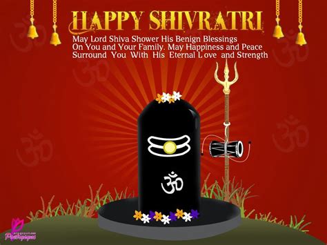 Maha Shivaratri Wishes Message Image Greetings Of Shiva Lingam Shivling