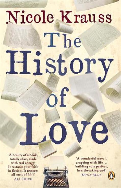 The History Of Love By Nicole Krauss Paperback 9780141019970 Buy