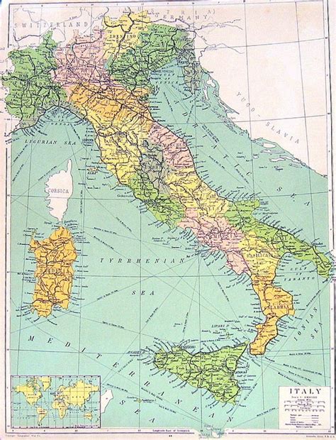 Check spelling or type a new query. 1939 vintage mappa mappa dell'Italia la mappa della