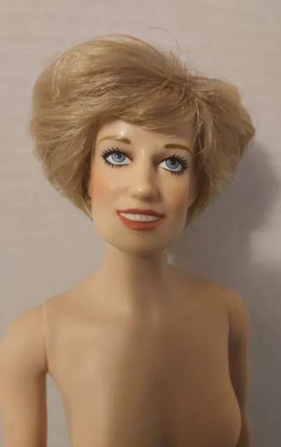 Franklin Mint Princess Diana Of Wales Nude Doll Mint Condition 3500
