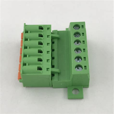 Panel Fixed With Screw Pluggable Terminal Block China Manufacturer