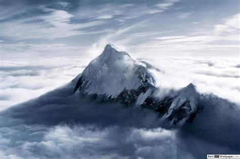 자연 에베레스트 산 2k 배경화면 다운로드