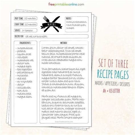 As you can see you are seeing the template in which i. Free Editable Recipe Card Templates For Microsoft Word ...