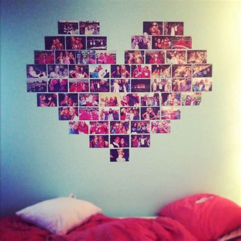 Picture Heart Collage This Is Super Cute Id Love To Put One Up In My