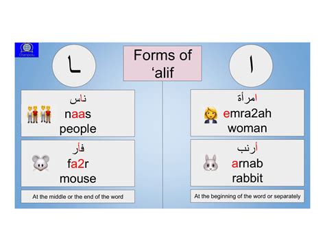 Arabic Alphabet Arabic Alphabet To English Basic Arabic Reading