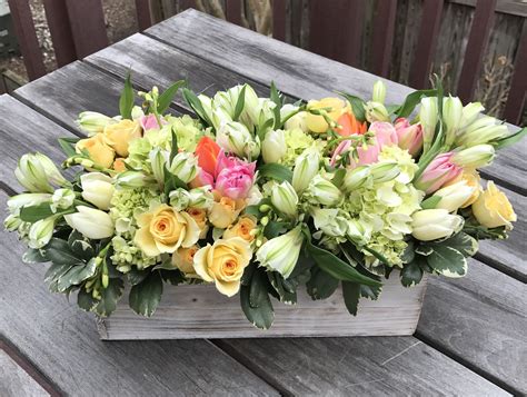 Hours may change under current circumstances Long Spring Centerpiece Fairfax Florist | Burke Florist