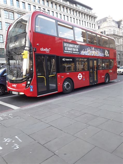 Abellio London 2592 Enviro 400 Mmc Hybrid Yy67 Gzn Flickr