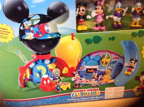 Disney Store Mickey Mouse Clubhouse Clubhouse Playset With Figurines