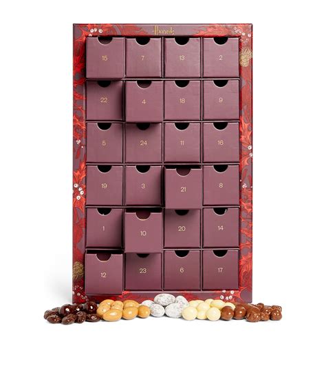 Harrods Coated And Dusted Chocolate Confectionery Advent Calendar