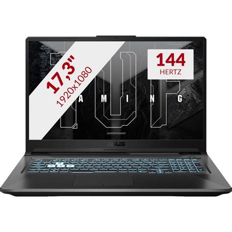 Asus Tuf Gaming F17 Fx706hf Hx017w 173 Gaming Laptop Grijs I5