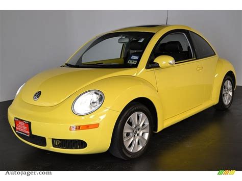 2008 Volkswagen New Beetle Se Coupe In Sunflower Yellow 523206 Auto
