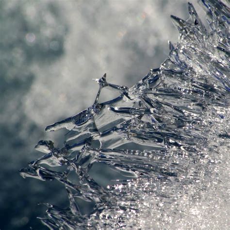 Ice Crystal Background Texture Stock Photo Image Of Background