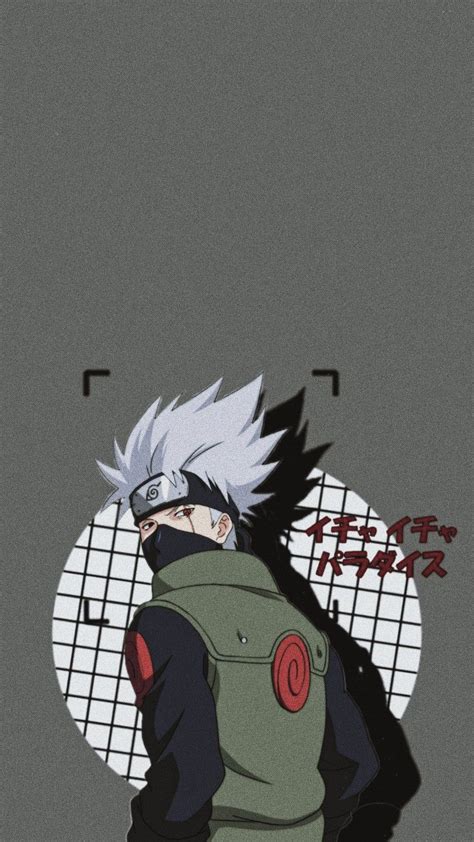 Wallpaper Kakashi Hatake Aesthetic Naruto Gray Cinza Wallpaper