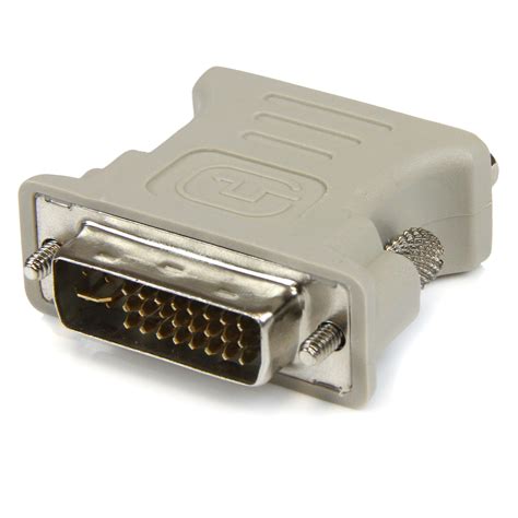 The converter requires no additional drivers or software and is a simple plug and play solution. StarTech DVI to VGA Cable Adapter, M/F (DVIVGAMF): Amazon ...