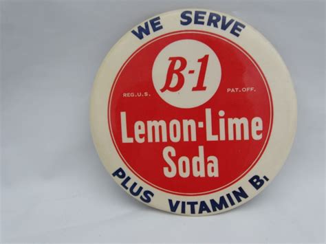 Enameled Sign For B 1 Lemon Lime Soda Crystaline Indoor Enameled Sign