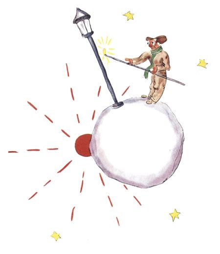 Der kleine Prinz – Kapitel 14 – Text online lesen: Laternenanzünder