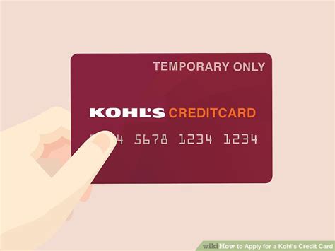 To make a payment or for questions regarding your kohls credit card charge account press 1. How to Apply for a Kohl's Credit Card: 10 Steps (with Pictures)