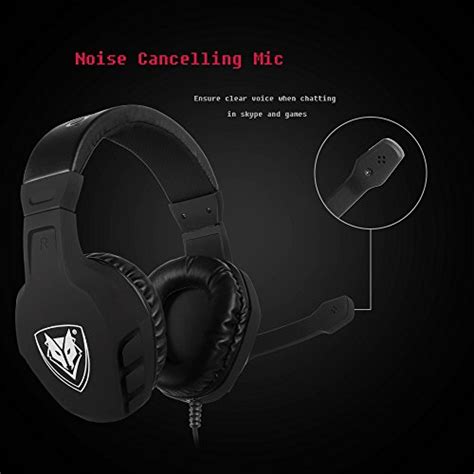 Nubwo Gaming Headset Xbox One Ps4 Headset Noise Cancelling Over Ear