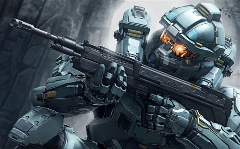 465431 4k Video Games Spartans Halo Video Game Art Digital Art Halo Futuristic Armor
