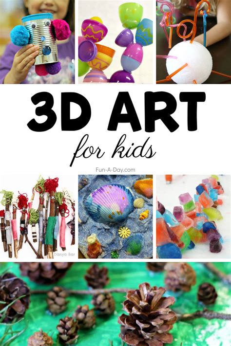 Creative 3d Art For Kids Fun A Day