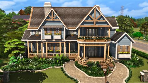 Familiar Country House By Plumbobkingdom At Mod The Sims 4 187 Sims 4