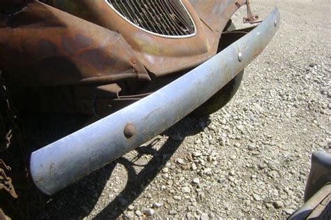Sell 1935 35 1936 36 Ford Truck Front Bumper Solid Rat Rod In Great
