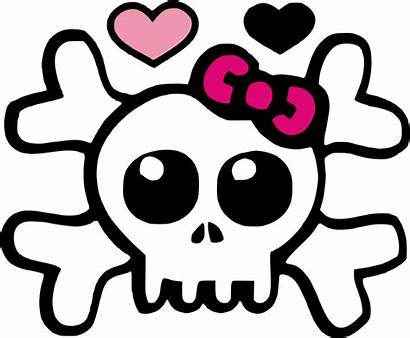 Emo Skull Heart Openclipart Clip Culture Mickey