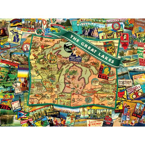 The Great Lakes Puzzle Statehouse Museum Shop
