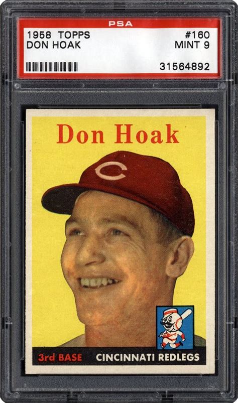 Auction Prices Realized Baseball Cards 1958 Topps Don Hoak