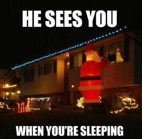 Sneaky Santa Funny Christmas Pictures Funny Pictures With Captions