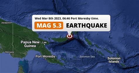 Significant M53 Earthquake Struck On Wednesday Morning 136km From