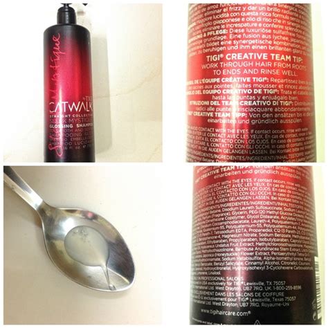 Tigi Catwalk Sleek Mystique Glossing Shampoo Review
