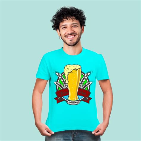 18 Round Drinkers Printed T Shirts Half Sleeves Quantity Per Pack 1
