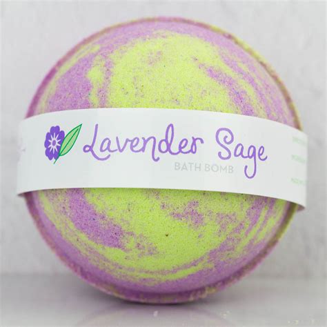 Lavender Sage Bath Bomb
