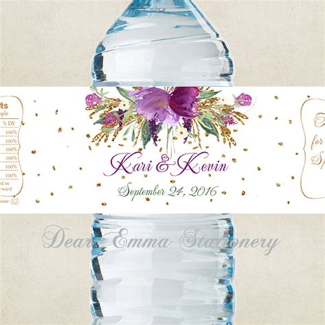 water bottle label templates   psd ai eps vector format