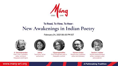 To Read To View To Hear New Awakenings In Indian Poetry Youtube