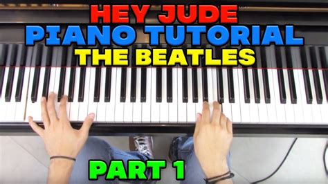 High quality piano sheet music for hey jude by the beatles. "Hey Jude" - Piano Tutorial (1/2) + Sheet Music - The Beatles | George Vidal - YouTube