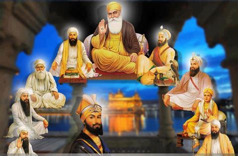 10 Gurus Wallpaper Golden Temple
